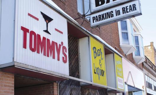 Tommy's Bar in Chisolm
