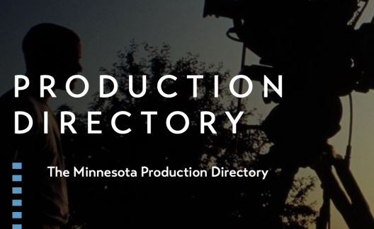 screen shot of Production Directory web page