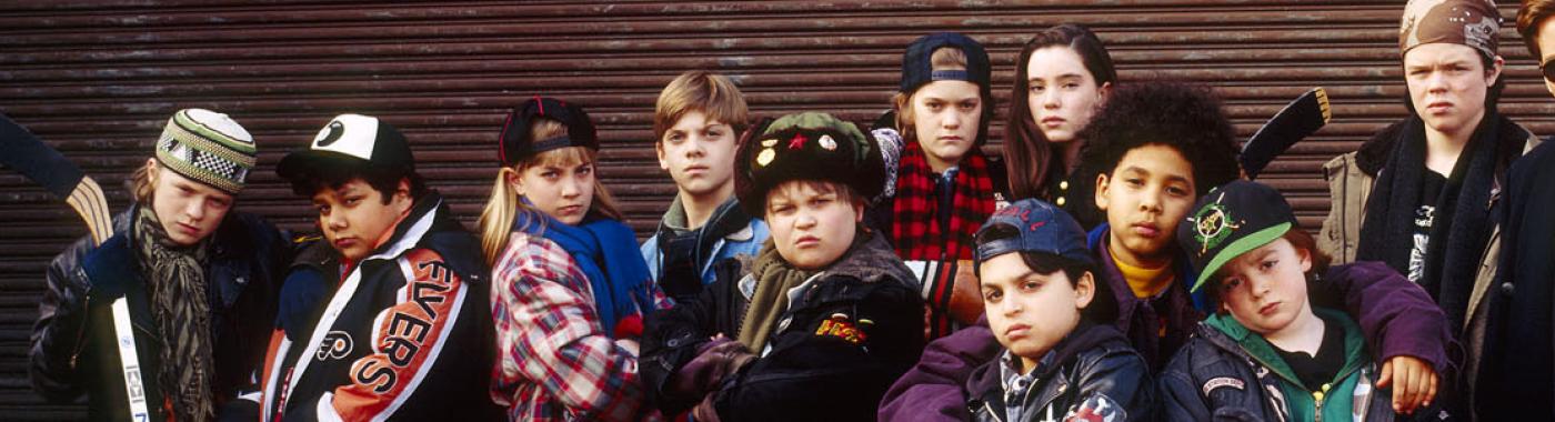 Hockey team from Mighty Ducks